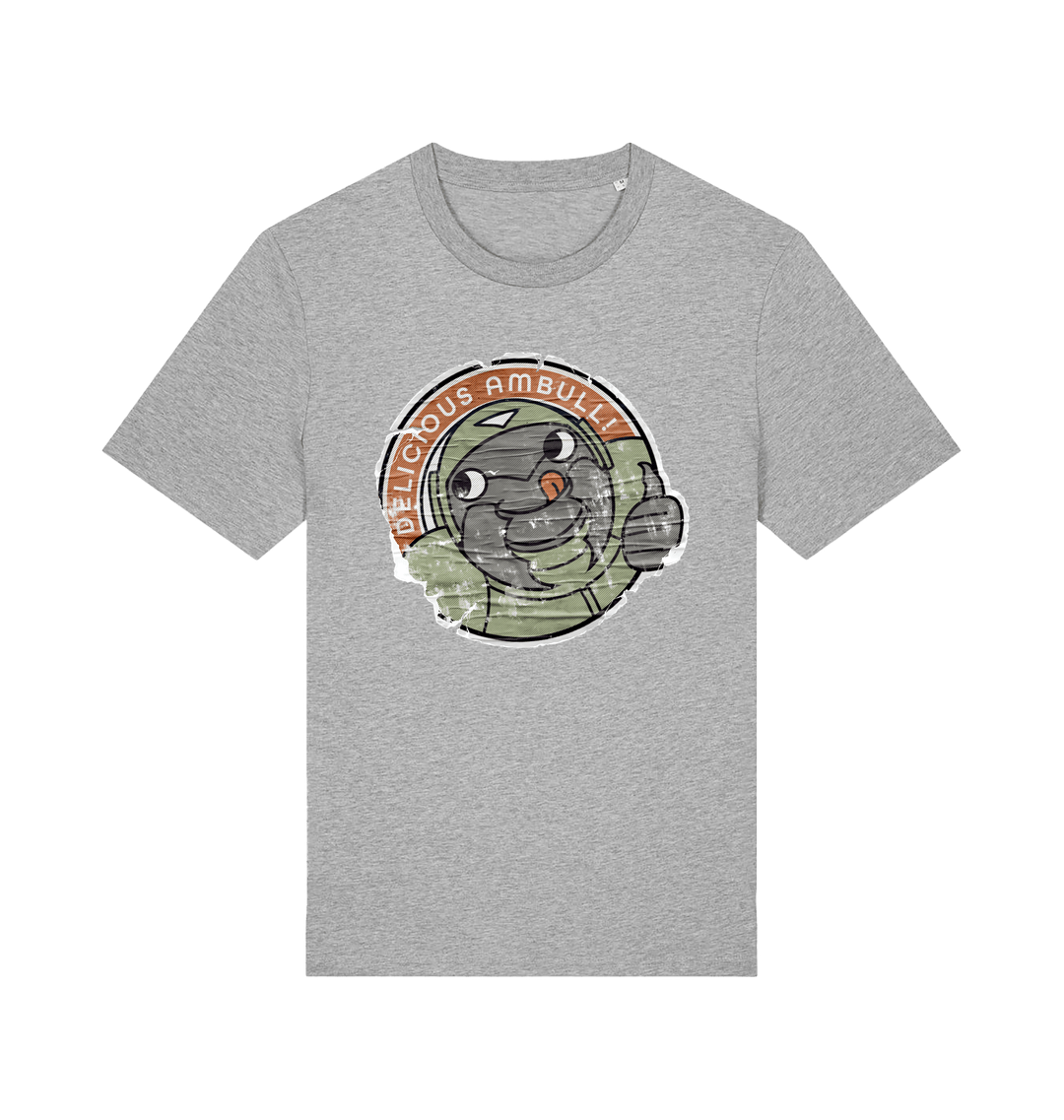 Heather Grey Printed T-shirt